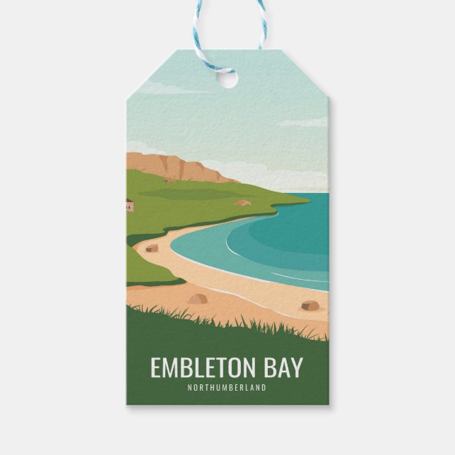 Travel to Embleton Bay Gift Tags (Front)