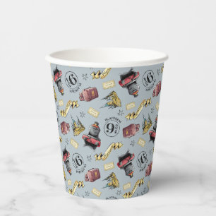 Travel To HOGWARTS™ Pattern Paper Cups