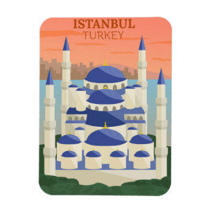 Travel to Istanbul Turkey Magnet