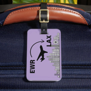 Travel to Los Angeles California Luggage Tag