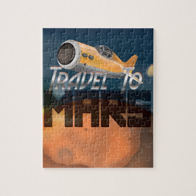 Travel To Mars Jigsaw Puzzle (Vertical)