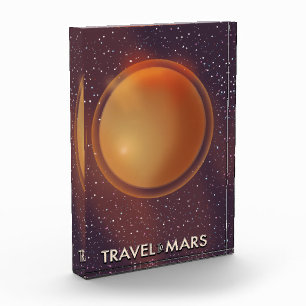 Travel to Mars Photo Block