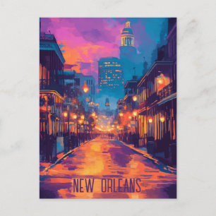 Travel to New Orleans Louisiana Postcard