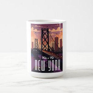 Travel To New York Coffee Mug