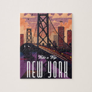 Travel To New York Jigsaw Puzzle
