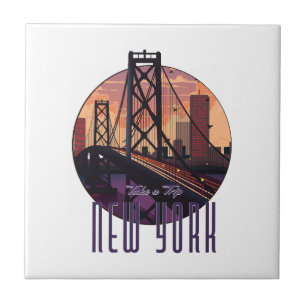 Travel To New York Tile