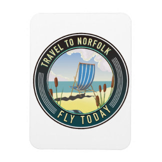 Travel to Norfolk - Fly today Magnet