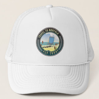 Travel to Norfolk - Fly today Trucker Hat