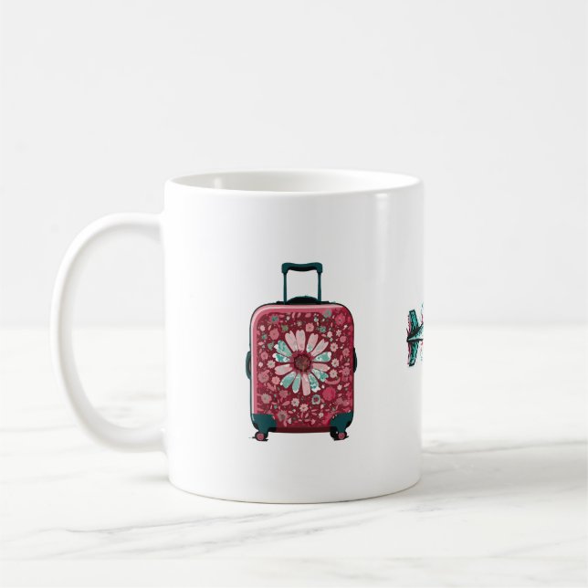 Travel to Paris Coffee Mug (Left)