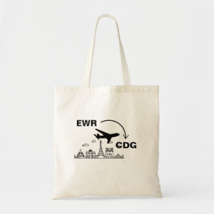 Travel to Paris France Tote Bag