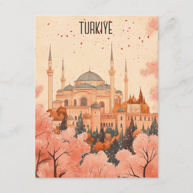 Travel to Turkiye Postcard (Front)