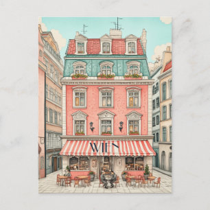 Travel to Vienna Postcard