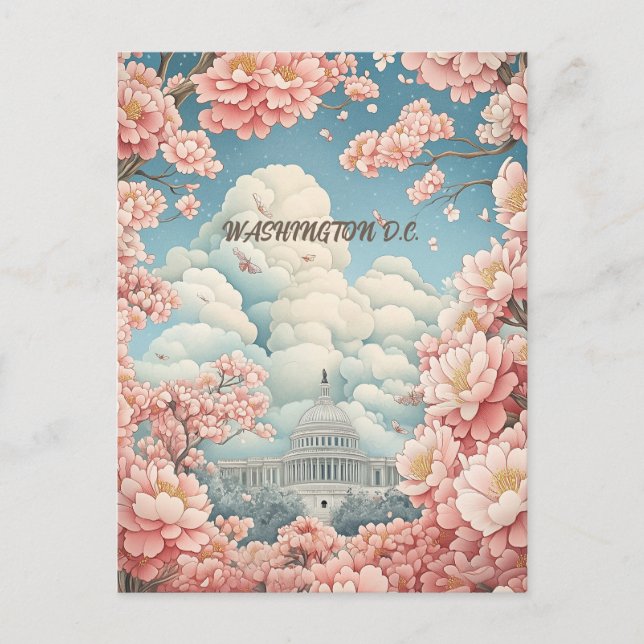 Travel to Washington D.C. Postcard (Front)