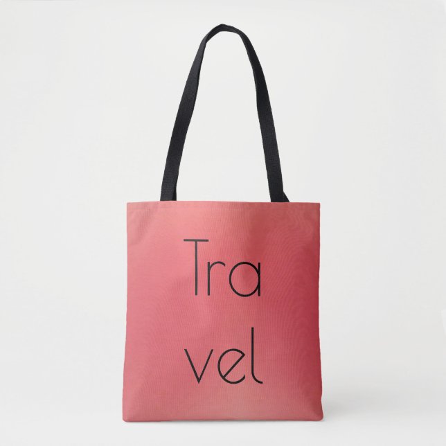 Travel Tote Bag (Front)