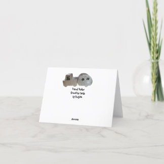 Travel Trailer Greeting Cards