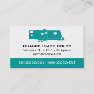 Travel Trailer - Personal Business Card