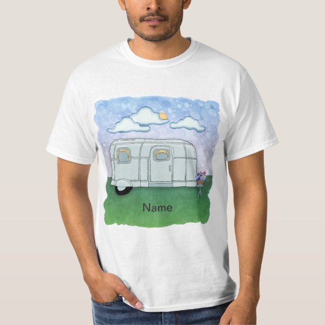Travel Trailer  T-Shirt (Front)