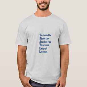 TRAVEL UTAH Men's Ash T-Shirt