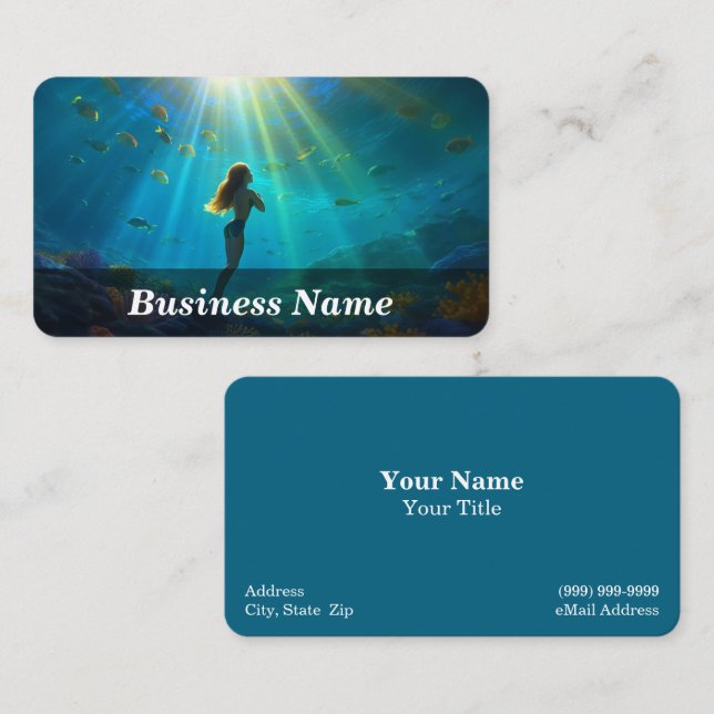 Travel / Vacation Business Card (Front/Back)