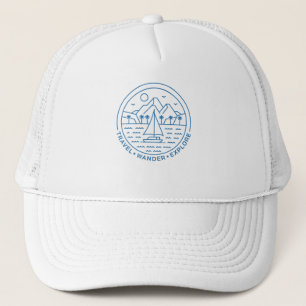 Travel Wander Explore Trucker Hat