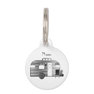 Traveler Camper Caravan Thunder_Cove Pet Tag