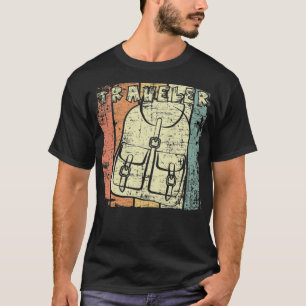 Traveler vintage Travel retro different T-Shirt