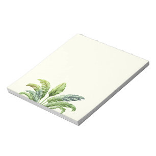 Travelers Palm Tree Tropical Boho Notepad