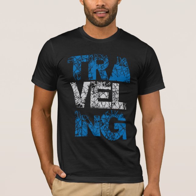TRAVELING Man Freemason T-Shirt (Front)