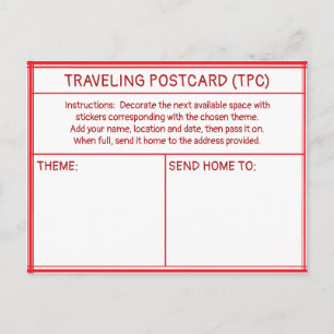 TRAVELING POSTCARD (TPC)