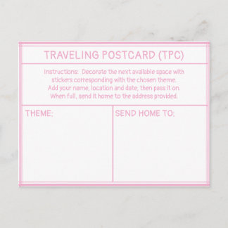 TRAVELING POSTCARD (TPC)