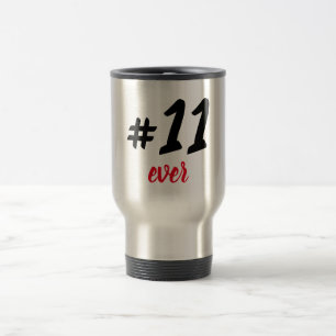 Traveling race #11 ever travel mug