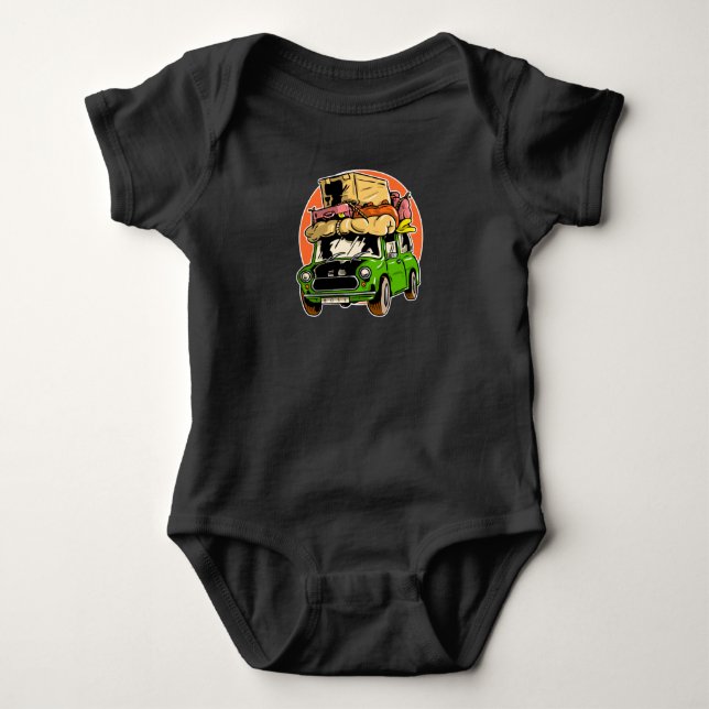 Traveller Baby Bodysuit (Front)