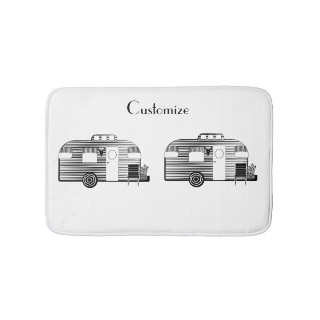 Traveller Camper Caravan Thunder_Cove Bath Mat (Front)
