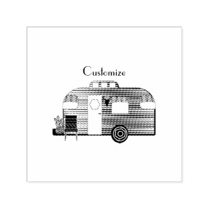 Traveller Camper Caravan Thunder_Cove  Self-inking Stamp