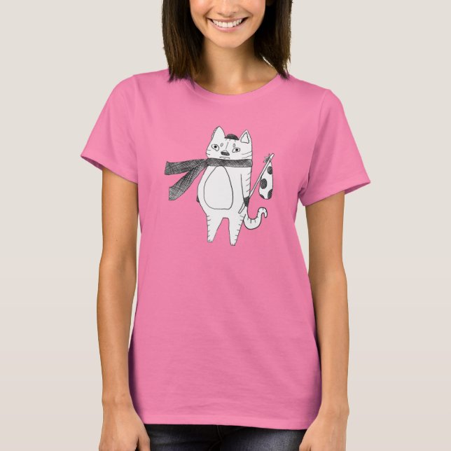 Traveller Cat Tee (Front)