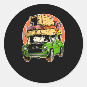 Traveller Classic Round Sticker