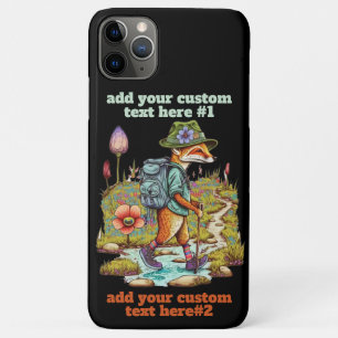 Traveller Fox Wildflower Cottagecore Floral Custom iPhone 11 Pro Max Case