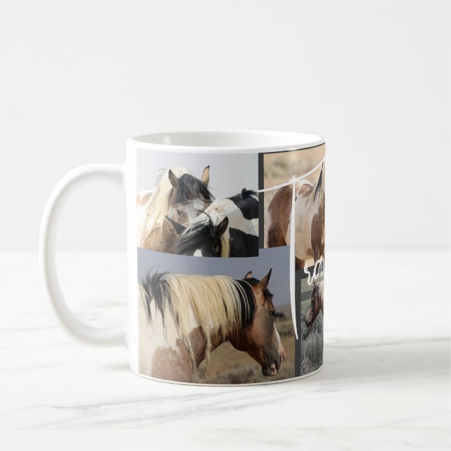 Traveller Wild Horse Coffee Mug (Left)