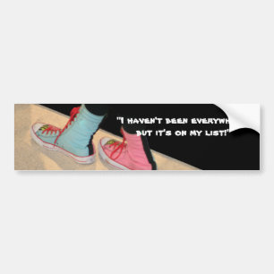 Traveller's Bumper Sticker