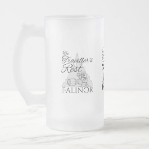 Traveller's Rest - Frosted Glass Mug