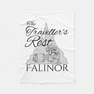 Traveller's Rest - Small Fleece Blanket