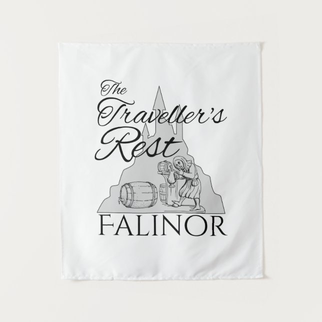 Traveller's Rest - Small Tapestry (Front)