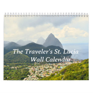 Traveller's St. Lucia Wall Calendar