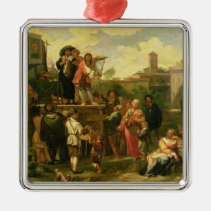 Travelling Actors Metal Tree Decoration