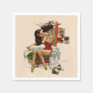 Travelling Circus Napkin