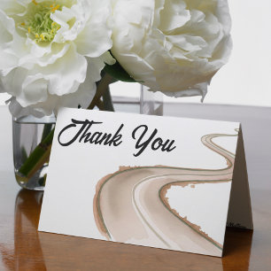 Travelling from Partners to Parents Baby Shower Thank You Card