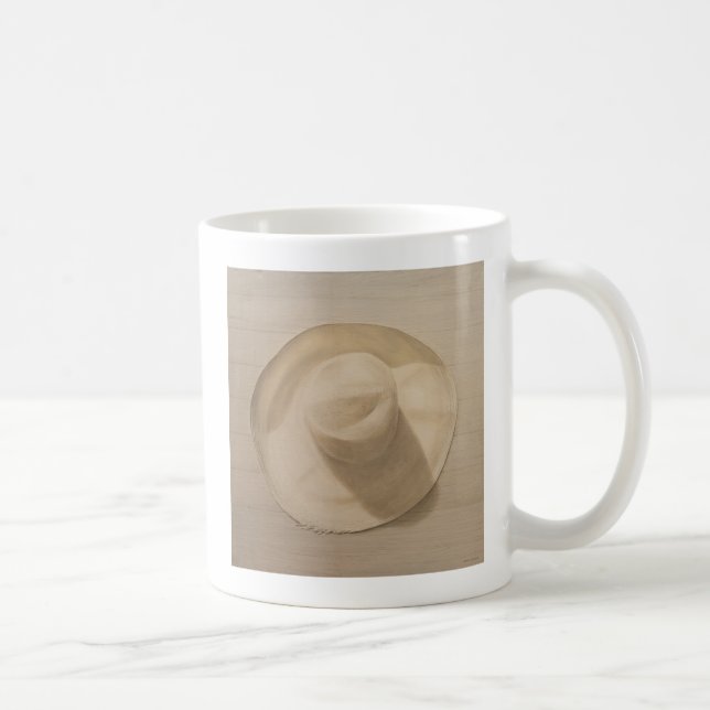 Travelling Hat on Dusty Table 2010 Coffee Mug (Right)