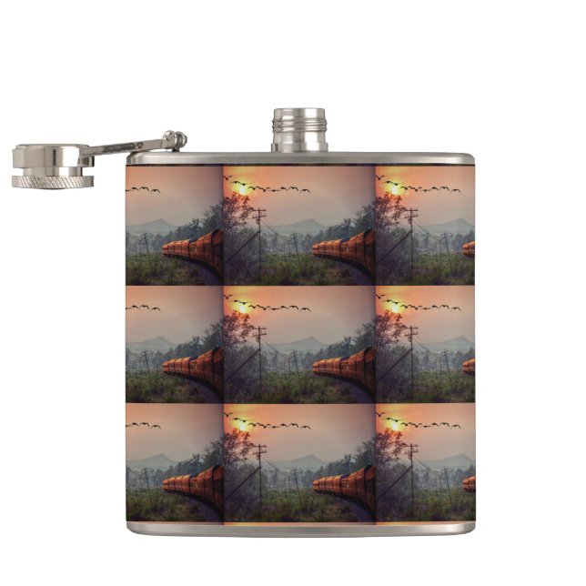Travelling Hip Flask (Opened)