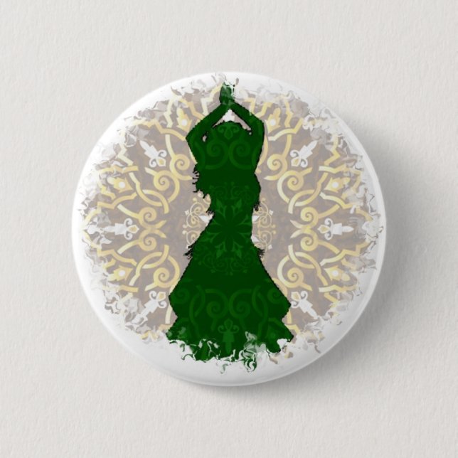 Travelling Hips Logo 6 Cm Round Badge (Front)