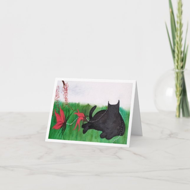 Travelling Kitties Artwork Card (Front)